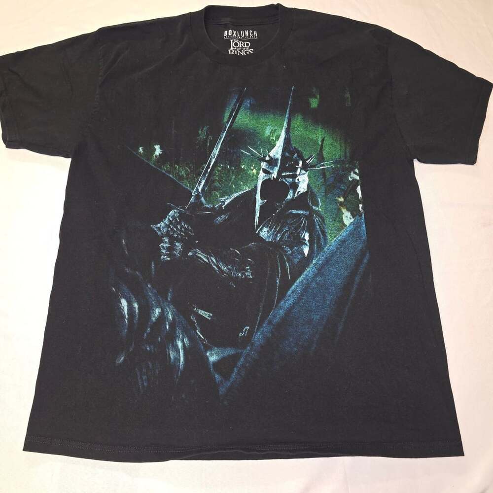 BoxLunch The Lord of the Rings Witch-king of Angmar Graphic T-Shirt Black XL
